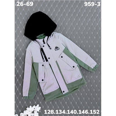 Куртка 959-3 зелёный