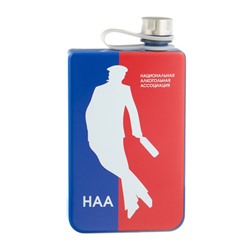 Фляжка «НАА», нержавеющая сталь, 270 мл, 9 oz