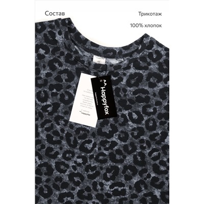 Женская футболка из хлопка Happyfox