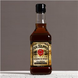 Гель для душа виски «На удачу», 500 мл, аромат древесный с пряными нотами, Чистое счастье