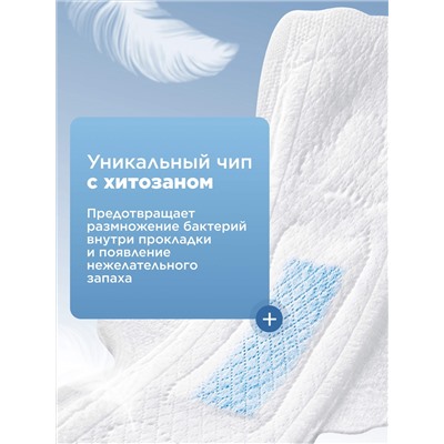 Дневные гигиенические прокладки с хитозановым чипом Activity