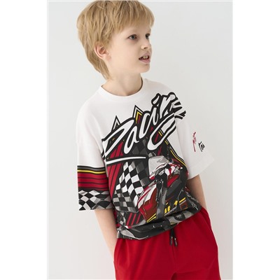 Фуфайка трикотажная для мальчиков (футболка) PLAYTODAY, 1239872