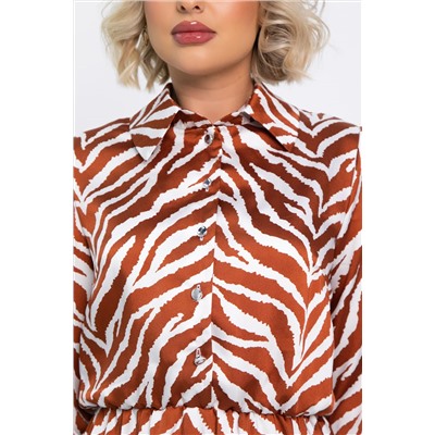 Платье Вайолет (оранжевое) П14775-45М