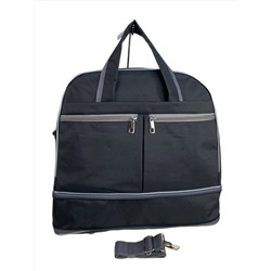 Дорожная сумка из текстиля, цвет черный