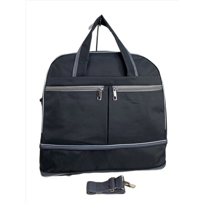 Дорожная сумка из текстиля, цвет черный