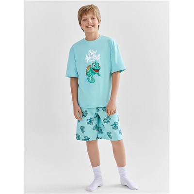 КОМПЛЕКТ ДЛЯ МАЛЬЧИКОВ (ДЖЕМПЕР, ШОРТЫ) 563341