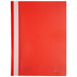 Скоросшиватель А4 пластиковый  красный 0,18мм TC4018R inФОРМАТ