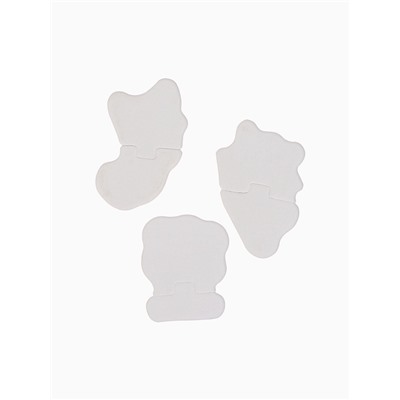 Макси-пазлы «Зимние истории», новогодний набор игрушек, 6 шт., 12 деталей, для ванны