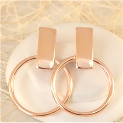 Серьги позолота  H01-14565