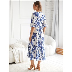 Платье из вискозы с лиоцеллом