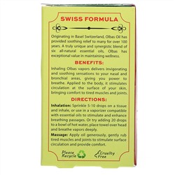 Olbas Therapeutic, Aromatherapy & Massage Oil, 0.32 fl oz (10 ml)