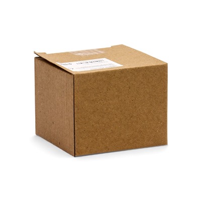 Декоративный горшок для цветов «Мумия», 50 мл, 6.5×6.5×5 см, керамический, белый, Greengo