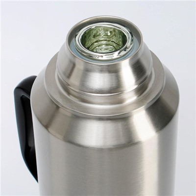 Термос 2 л, со стеклянной колбой, сохраняет тепло 6 ч, 38 х 17 см