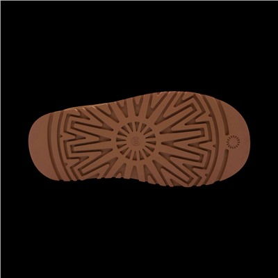 Угги (тапочки) на меху N120 коричневые