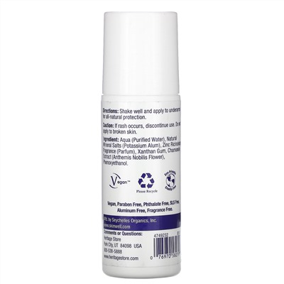 Heritage Store, Crystal Deodorant, Lavender, 3 fl oz (90 ml)
