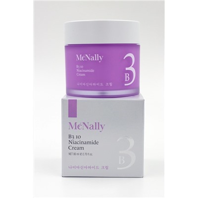 MCNALLY - КРЕМ ДЛЯ ЛИЦА С НИАЦИНАМИДОМ B3 10 NIACINAMIDE CREAM, 80 МЛ