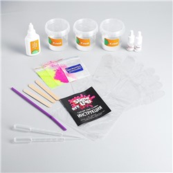 Набор для опытов и экспериментов «Слайм лаб» «Неон. Бабл гам» 866