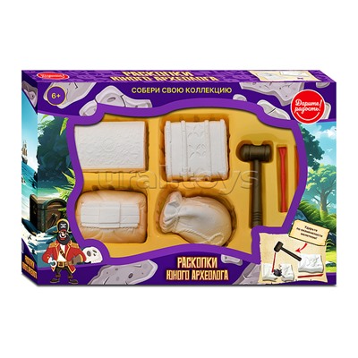 Раскопки "Раскопки юного археолога" в коробке