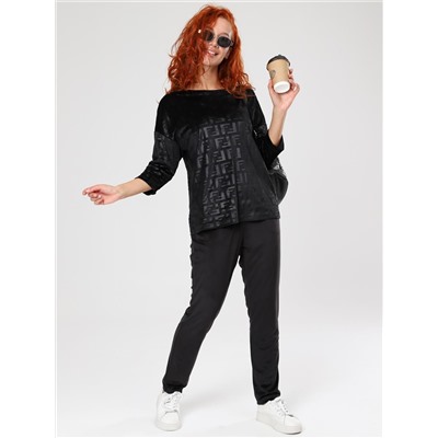 Вениса-Жаккард - костюм черный