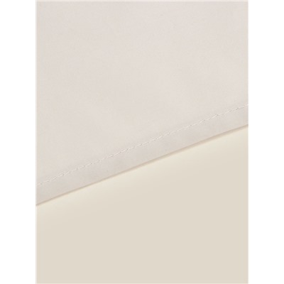 Простыня на резинке 1.5-спальная SL Home, 140×200+30 см, молочная, перкаль