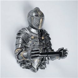 Держатель для туалетной бумаги «Рыцарь», 18×22×32 см, хром