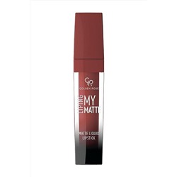 Помада жидкая для губ GR My Matte Matte - 027 My КОСМЕТИКА ИЗ ТУРЦИИ, 1097005