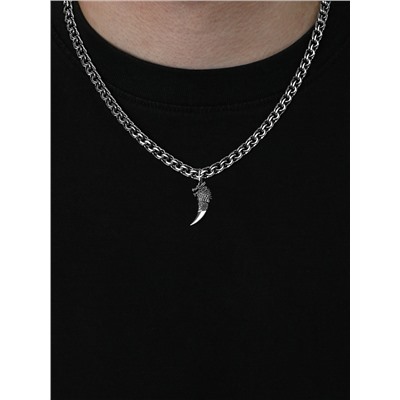 Подвеска из чернёного серебра - Дракон коготь зуб 925 пробы ПК-01ч