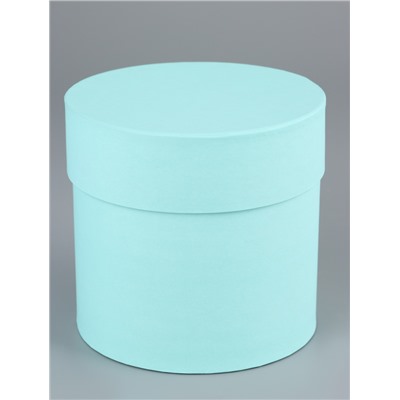 Набор круглых подарочных коробок «Аквамарин» 3 в 1 - 18×16×13 см