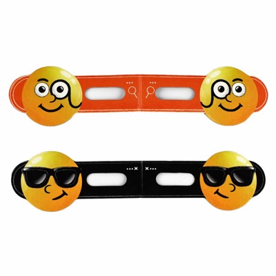 Набор магнитных закладок 30х60 мм 2 шт. СМАЙЛЫ 65126 Феникс