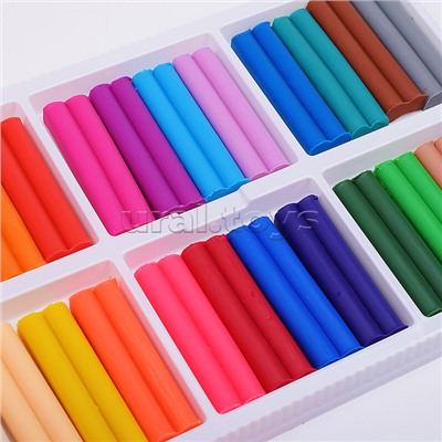 Пластилин мягкий (восковой)  24 цв."Фантазия" картон