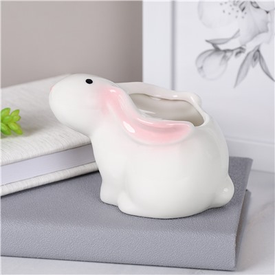 Кашпо Кролик 11,7х7,8х8,1 / XN04 /уп 72/