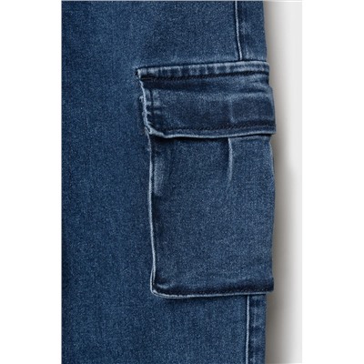 Брюки текстильные джинсовые для мальчиков PLAYTODAY, 1241593