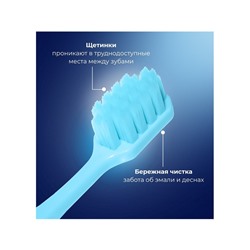 Зубная щётка Evermex мягкая, микс