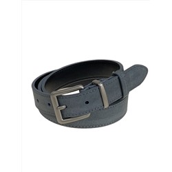 Ремень женский из натуральной кожи, цвет серый