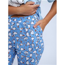 Пижама "Веселина" (Голубой)
