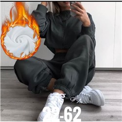 Женские штаны из трехнитки на флисе