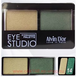 Alvin D`or Тени для век двойные Eye Studio тон 14 AES14