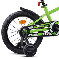 Велосипед 16" Rocket First, цвет зеленый