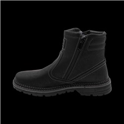 Ботинки на меху 9535-2 черные