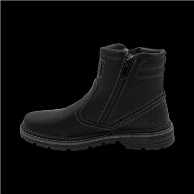 Ботинки на меху 9535-2 черные