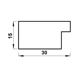 Фоторамка для фото 10×15 см «МИРАМ», пластик, металлик, (пластиковый экран)