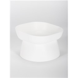 Миска для животных КУБ 0.2 л, Soft-touch, белый
