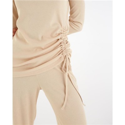 Костюм женский (джемпер, брюки) MIST, размер 40, бежевый