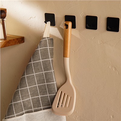 Лопатка с прорезями SL Home, 33×9×5 см, бежевая