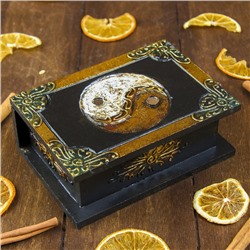 Шкатулка «Инь-Янь», 15×10×5 см, МДФ