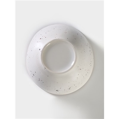 Салатник Хорекс Punto bianca, 600 мл, d=15 см, фарфор, белый