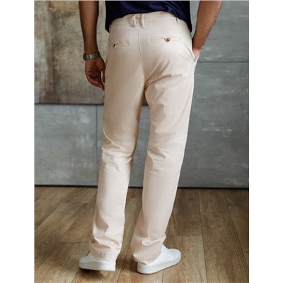 Брюки-чиносы из эластичного твилла