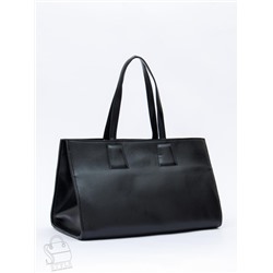 Сумка женская кожаная 1008M black Polina&Eiterou в Новосибирске