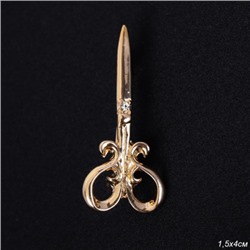 Брошь Ножницы / 3135 /уп 12/