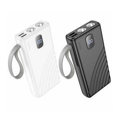 Внешний аккумулятор Hoco J129A Nature 20000mAh Type-C/USB*2 (black)
